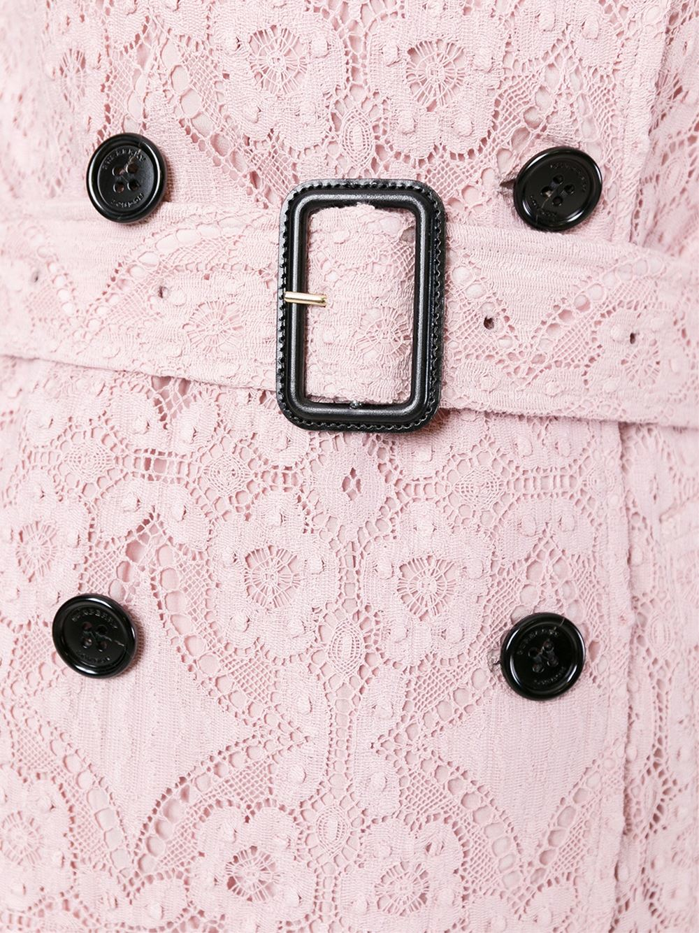 Burberry pink shop lace trench